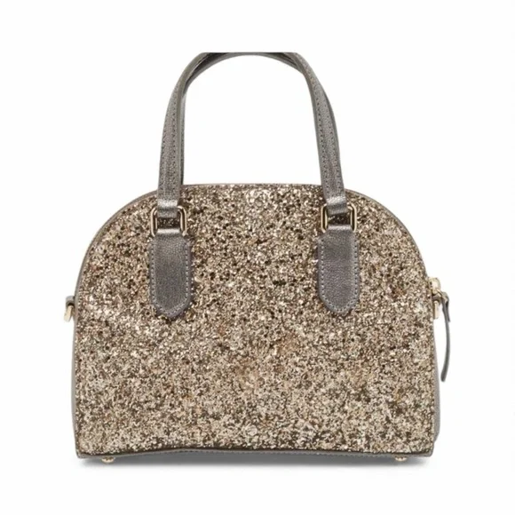 Kate Spade Laurel Glitter Mini Reily Elegant Glittery Handbag - Picture 2 of 6